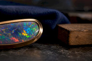 Opal Ring Durability: Solid and Boulder Opals in Bezels Last