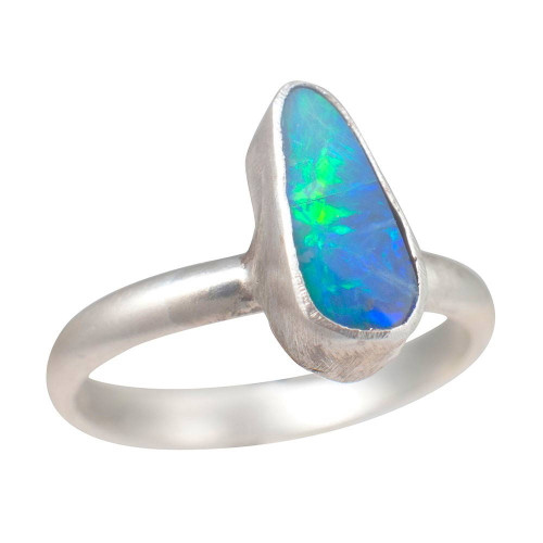 GENERATIONAL STERLING SILVER AUSTRALIAN OPAL RING