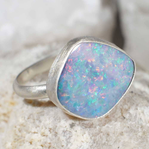 DESTINY AWAITS STERLING SILVER OPAL JEWELLERY SET