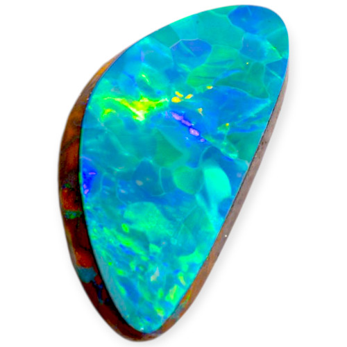 Twilight Black Opal Doublet Gemstone