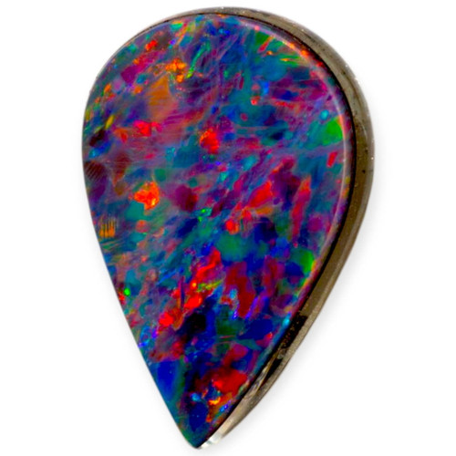 Golden Horizon Black Opal Gemstone