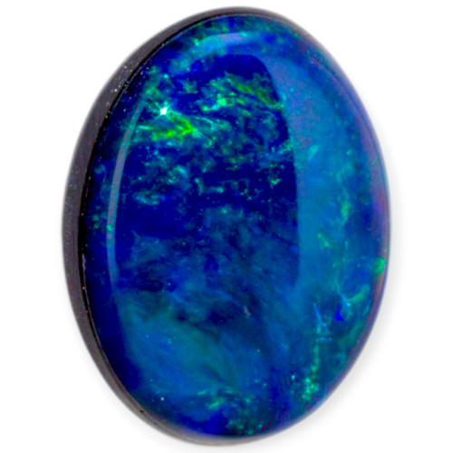 Aurora Glow Black Opal Gemstone