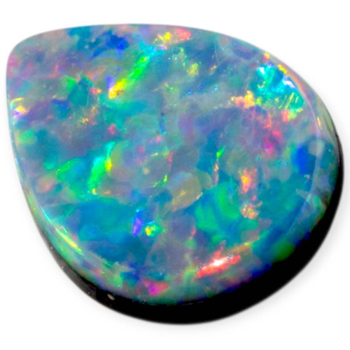 Ocean Spark Black Opal Gemstone