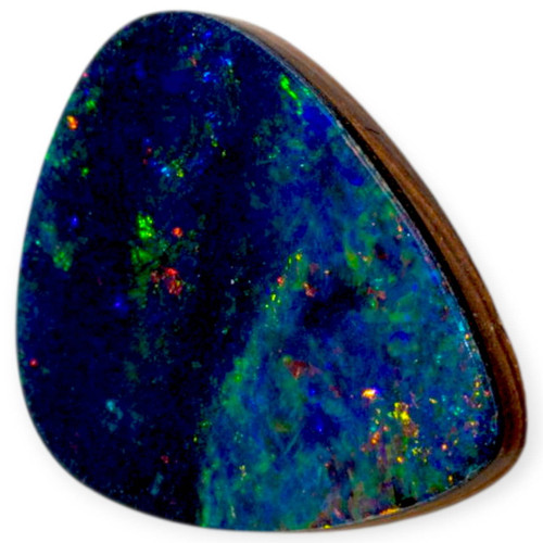 Aurora Blaze Doublet Opal Gemstone