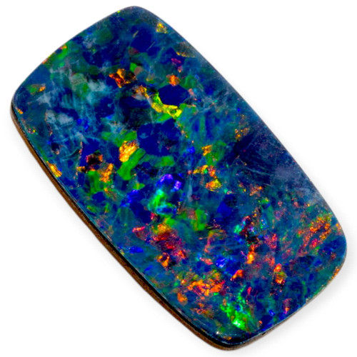 Firelight Spark Doublet Opal Gemstone