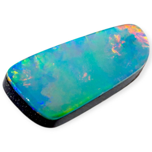 Spectrum Flame Doublet Opal Gemstone