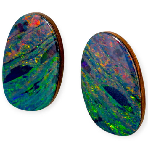Golden Horizon Doublet Opal Gemstone