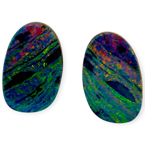 Golden Horizon Doublet Opal Gemstone