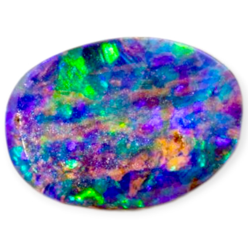 Radiant Bliss Solid Boulder Opal Gemstone