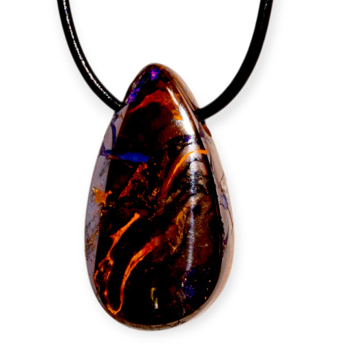 Terra Atlas Boulder Opal Slide Pendant