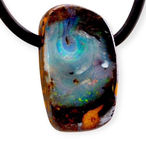 Legacy Ridge Boulder Opal Slide Pendant