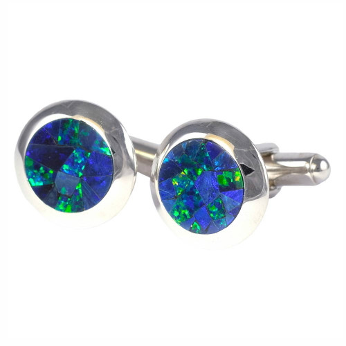 OPAL CUFFLINKS