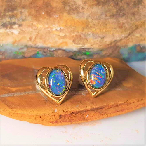 Opal Earrings