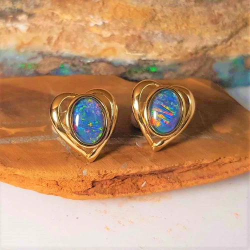 Opal Earrings