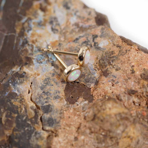 Opal Earrings