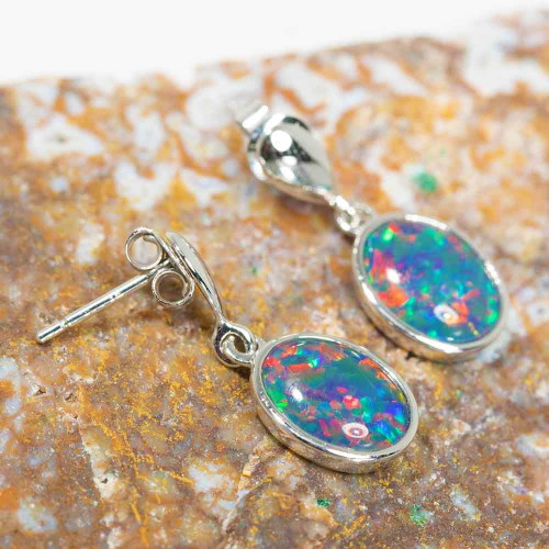 Opal Earrings