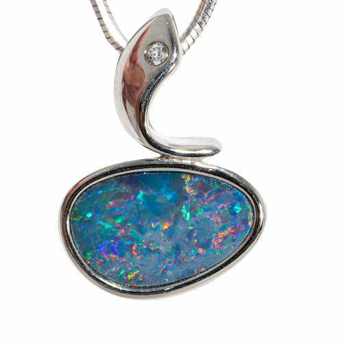 Sterling Silver Opal Necklaces 65% Off I Australia's World Famous Opal ...