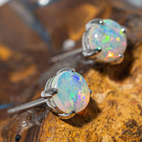 Opal Earrings