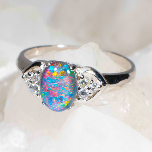 Opal Rings - Opal Wedding Rings | Australian Opal Direct