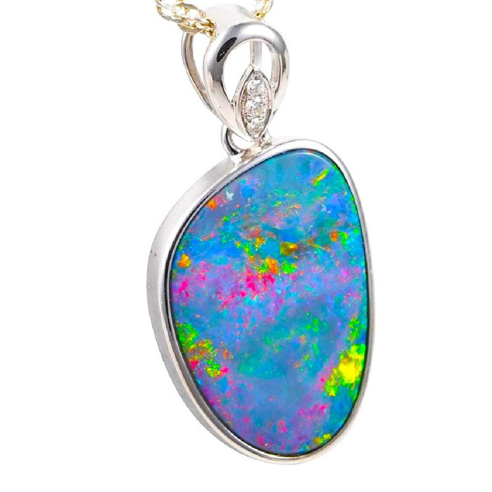 opal earring