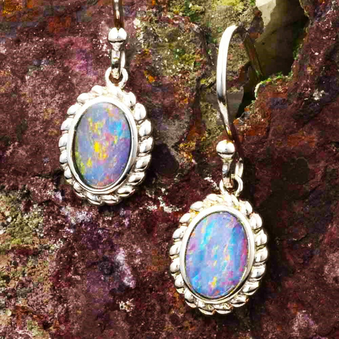 Opal Earrings