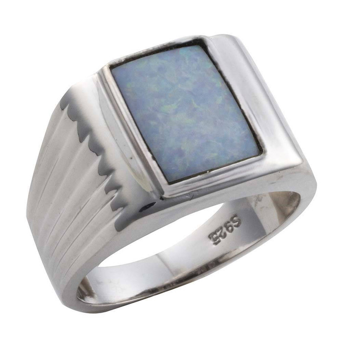 DREAMLIGHT STERLING SILVER AUSTRALIAN OPAL RING