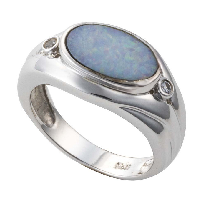 STARDROPS STERLING SILVER AUSTRALIAN OPAL RING STARDROPS STERLING SILVER AUSTRALIAN OPAL RING