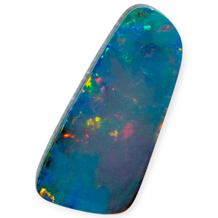 Spectrum Flame Doublet Opal Gemstone