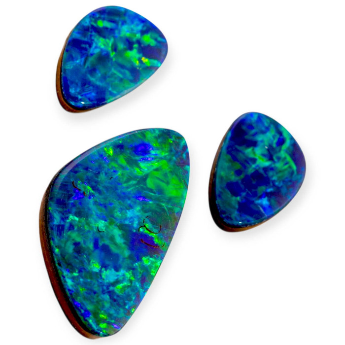 Aurora Radiance Doublet Opal Gemstone