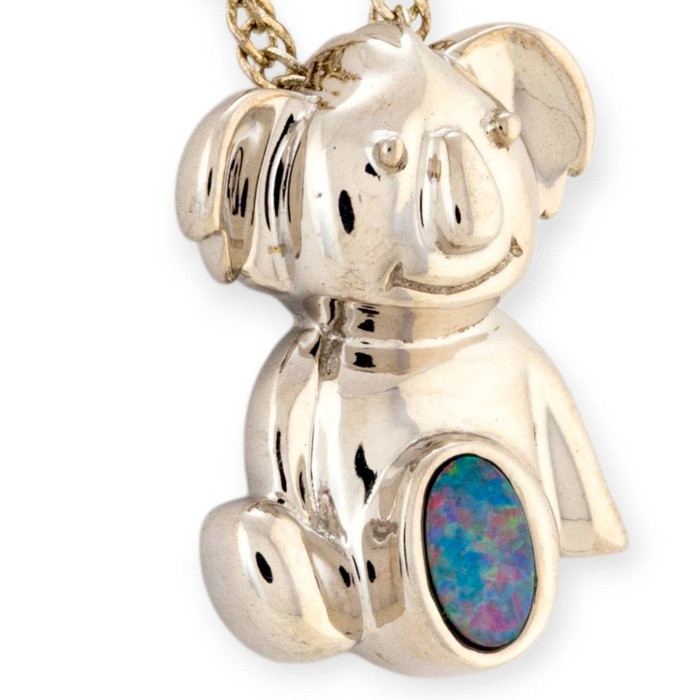 Koala Kascade 925 Sterling Silver Opal Pendant