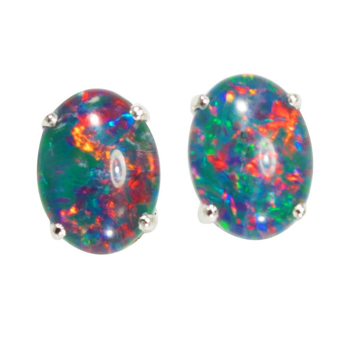 Opal Earrings