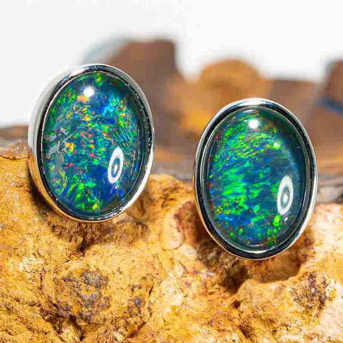 Opal Earrings