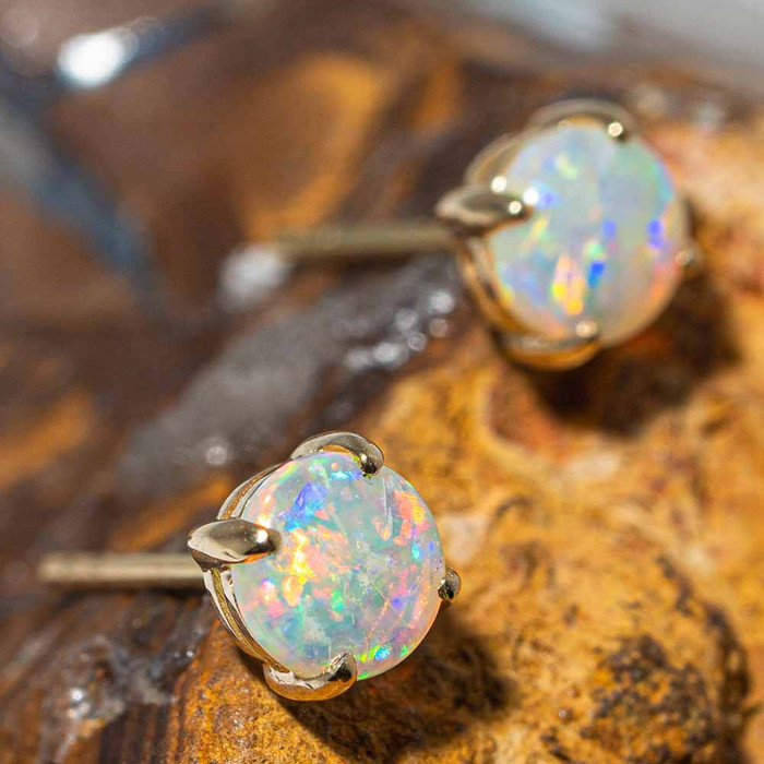 Opal Earrings