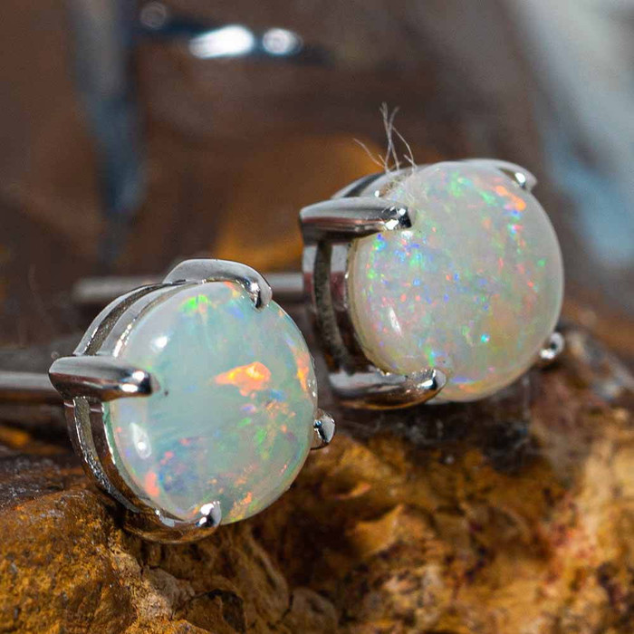 Opal Earrings