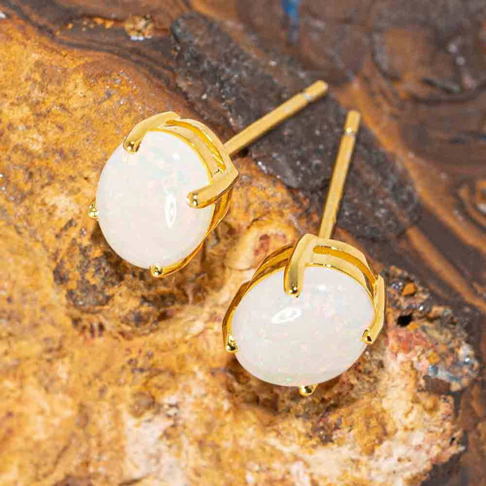 Opal Earrings