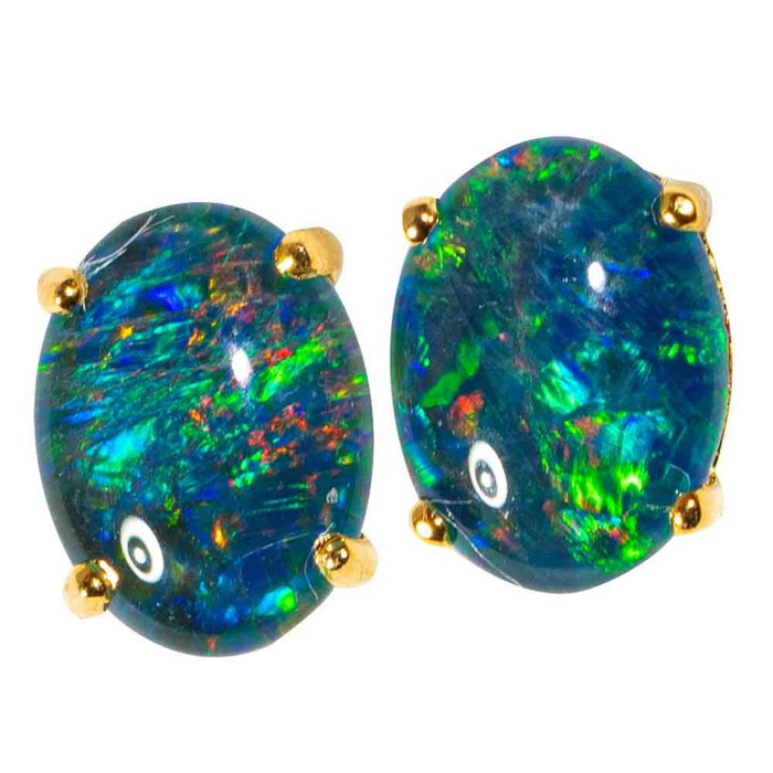 Opal Earrings