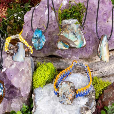 Solid Boulder Opal Collection
