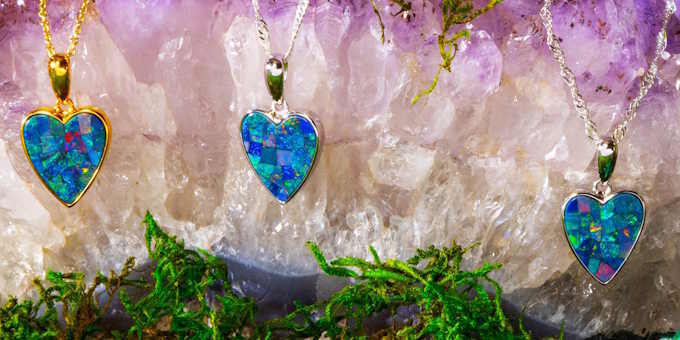 Opal Hearts Collection