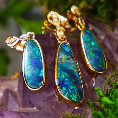 GOLD OPAL JEWELLERY