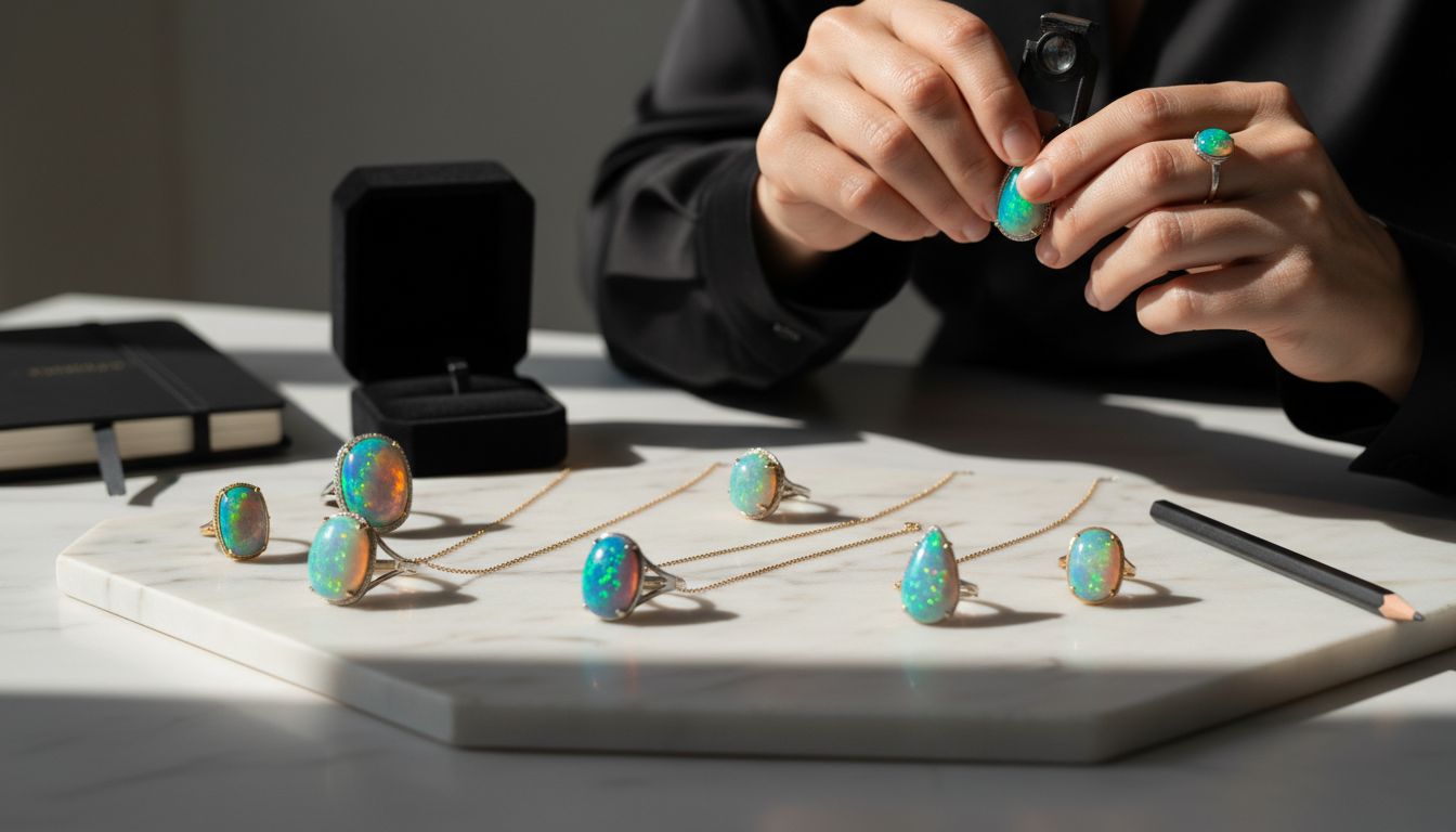 2025年优质欧泊首饰合集 – 专家对比 - Australian Opal Direct