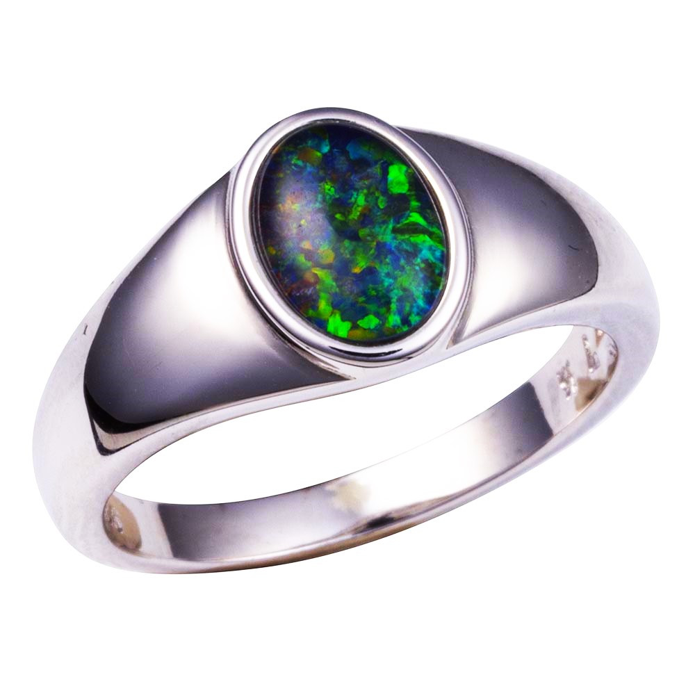 オパールリング flower 1点 opal ring Multi Stone Vintage Opal Ring, Opal Flower Ring - Etsy