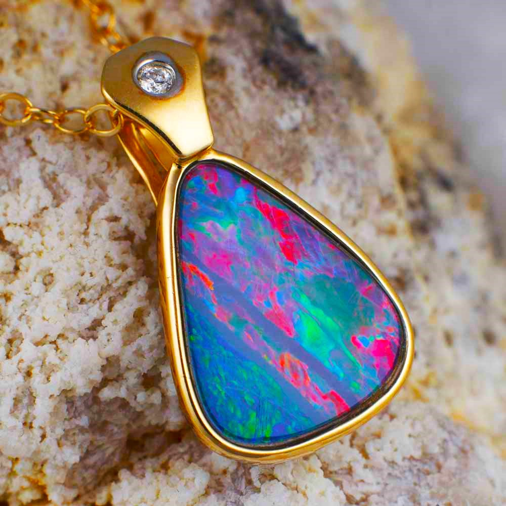 mau jewelry♡galaxy opal necklace | hitplast.com