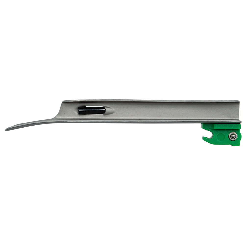 IntuBrite Green System Disposable Laryngoscope Miller Blades