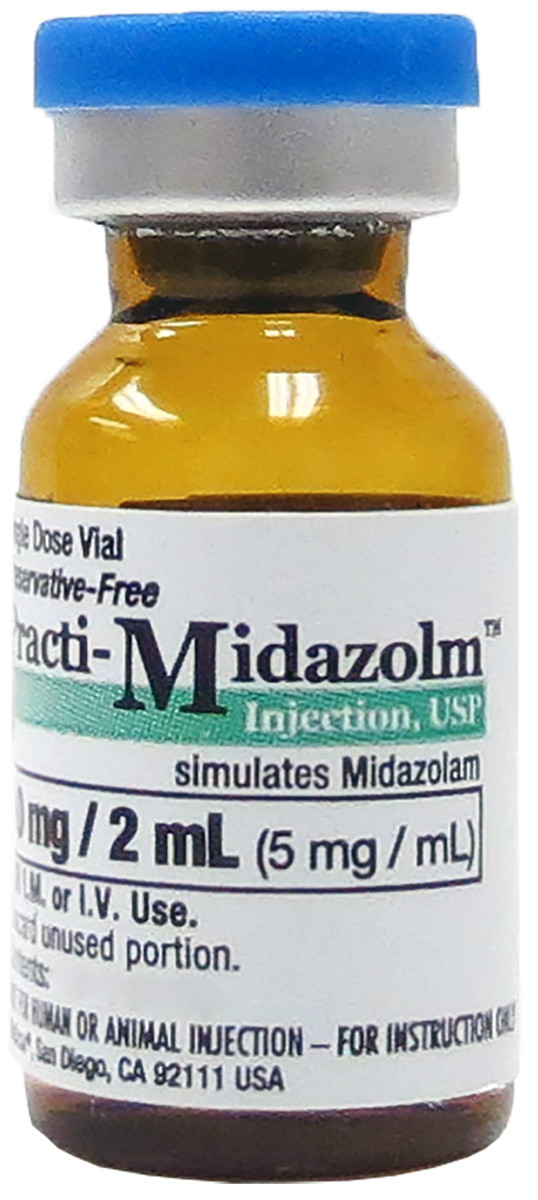 Practi-Midazolam (for training) - EMRN - Equipment Medical Rive Nord
