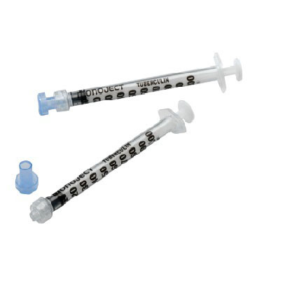 Monoject 1ML Tuberculin Syringe LuerLock Tip EMRN Equipment