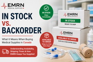 In Stock vs Backorder Medical Supplies Canada | EMRN Guide