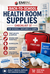 Back-to-School Health Room Supplies Checklist for Schools, Daycares, and Camps in Canada