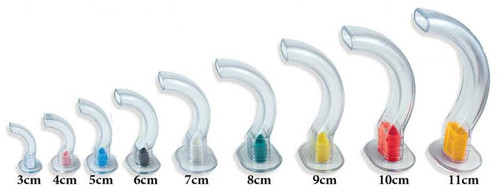 Guedel Colour Coded Airway 30 MM Clear 