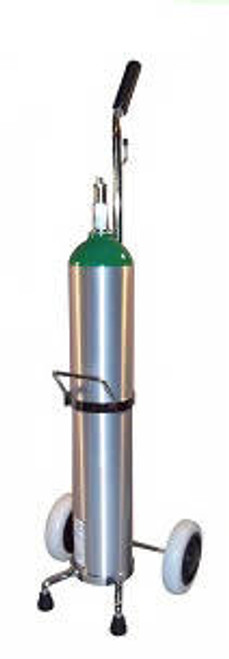 Cylinder Cart For "D Or E" Cylinders For 1 Unit at EMRn medical supplies online Canada, Oxygen cylinders, regulators and all respiratory supplies