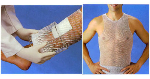 Surgilast is a tubular stretch net made of high quality material and is knitted in a continuous seamless band. Strong and highly elastic, Surgilast stretches well beyond its relaxed length and diameter and applies gentle pressure to keep bandages securely in place.
